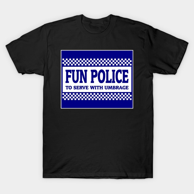 Fun police t shirt best sale